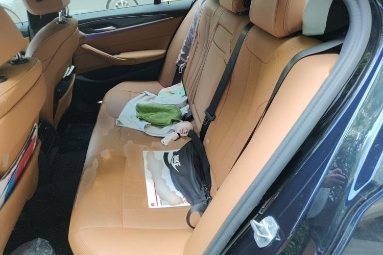 Used BMW 5 Series 2022 Second Facelift 525i M Sport Package Left Rear Seat