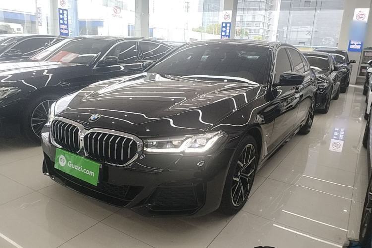 Used BMW 5 Series 2022 Second Facelift 530Li Luxury Version M Sport Package Guazi used car, China used car export, Used car for sale, Used cars, Cheapest cars for sale