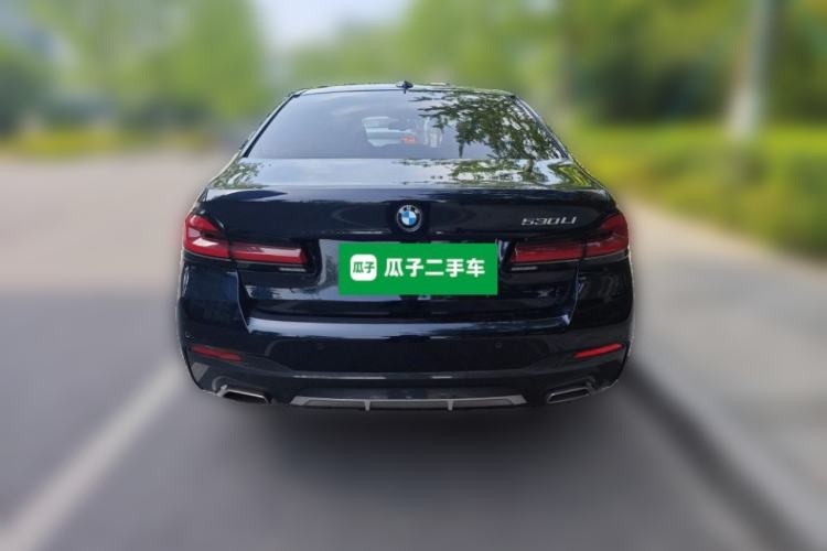 Used BMW 5 Series 2022 Second Facelift 530Li Luxury Version M Sport Package Rear