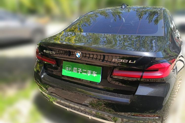 Used BMW 5 Series 2022 Revised Version 3 530Li Luxury Edition M Sport Package Rear