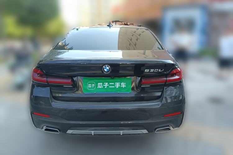 Used BMW 5 Series 2022 Second Facelift 530Li Leading Edition M Sport Package Rear