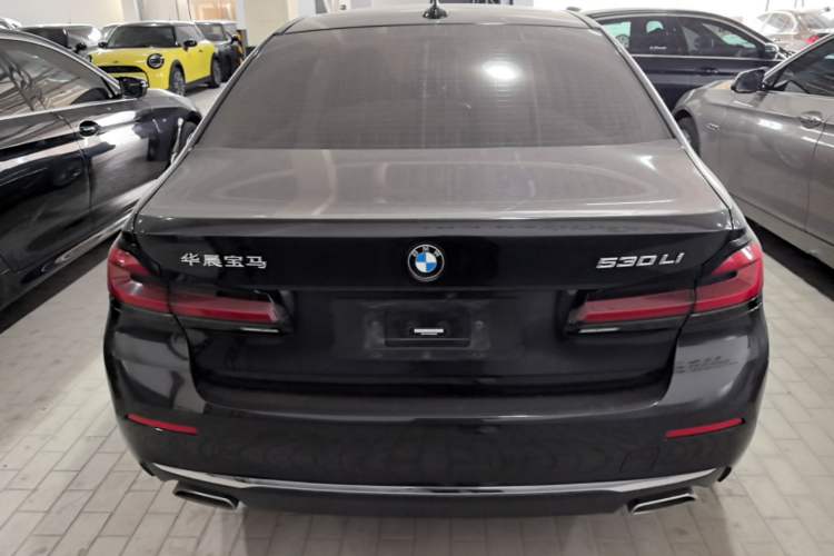 Used BMW 5 Series 2022 Second Facelift 530Li Luxury Edition Premium Package Rear