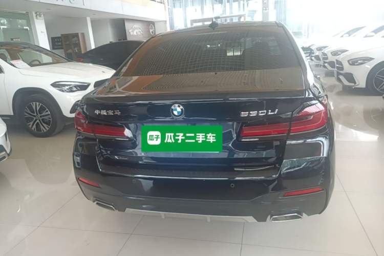 Used BMW 5 Series 2022 Second Facelift 530Li Leading Edition M Sport Package Rear