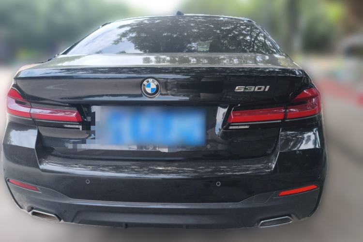 Used BMW 5 Series 2022 Second Facelift 530i M Sport Package Rear
