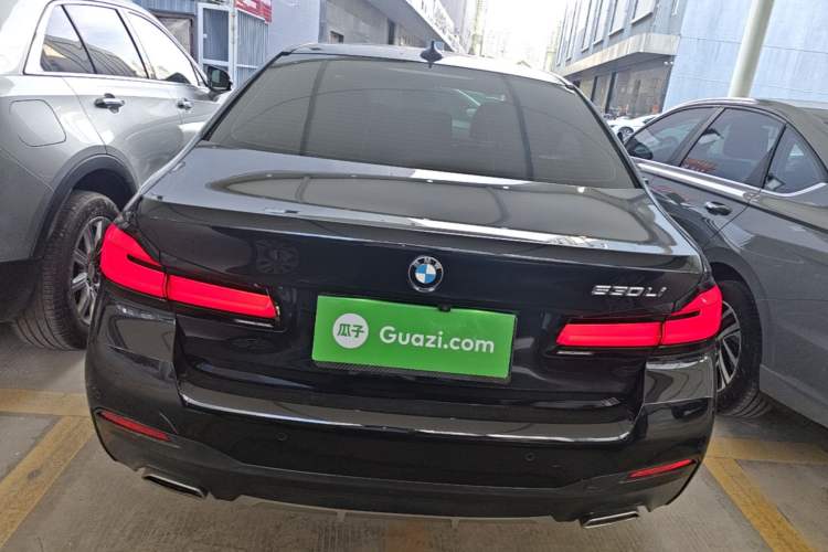 Used BMW 5 Series 2022 Second Facelift 530Li Leading Edition M Sport Package Rear