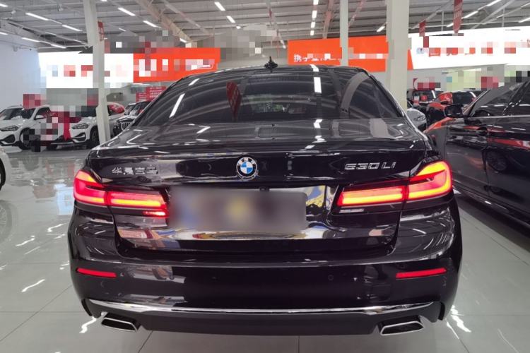 Used BMW 5 Series 2022 Second Facelift 530Li Luxury Edition Premium Package Rear