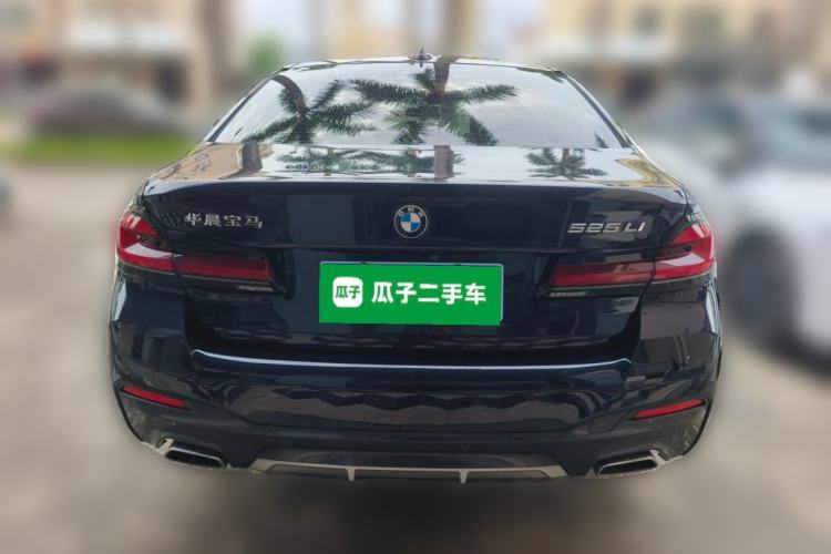 Used BMW 5 Series 2022 Second Facelift 525Li M Sport Package Rear