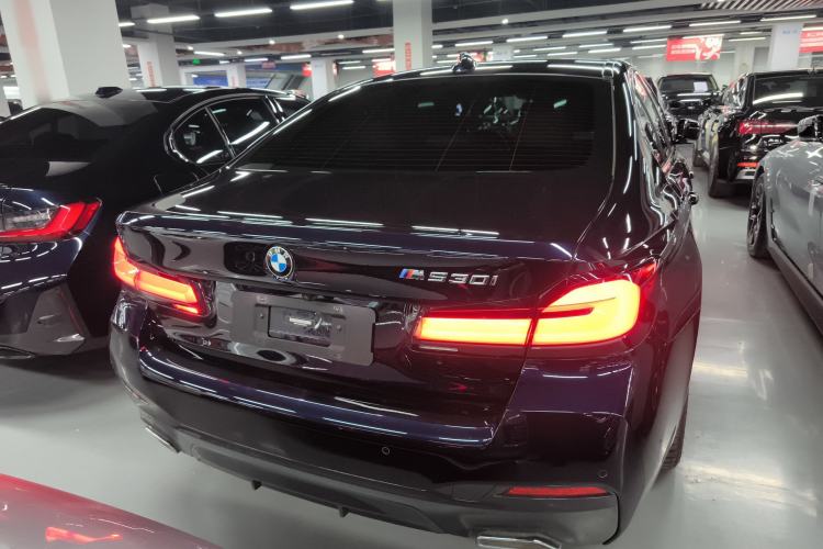 Used BMW 5 Series 2022 Second Facelift 525i M Sport Package Rear