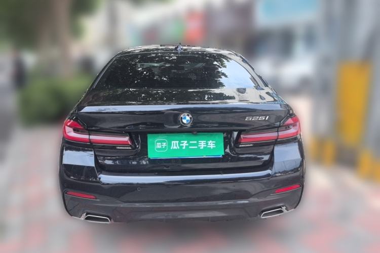 Used BMW 5 Series 2022 Second Facelift 525i M Sport Package Rear