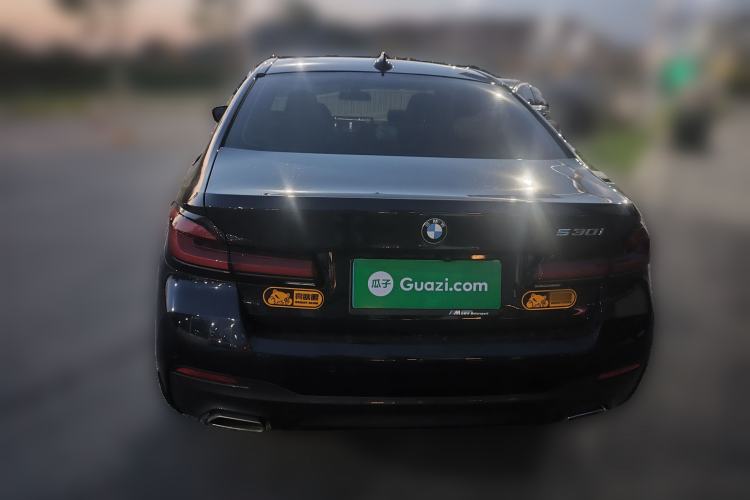 Used BMW 5 Series 2022 Second Facelift 530i M Sport Package Rear