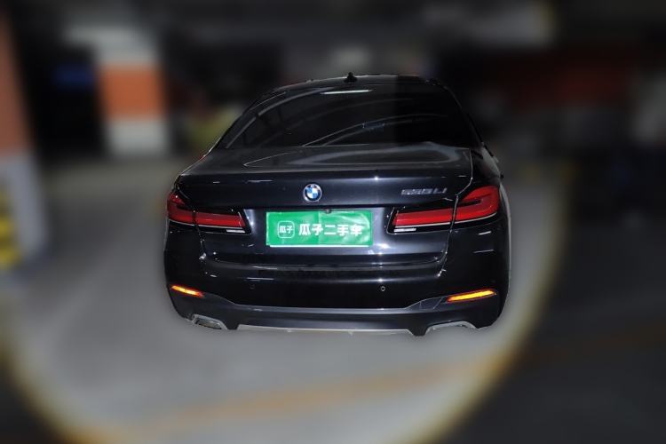 Used BMW 5 Series 2022 Second Facelift 530Li Luxury Version M Sport Package Rear