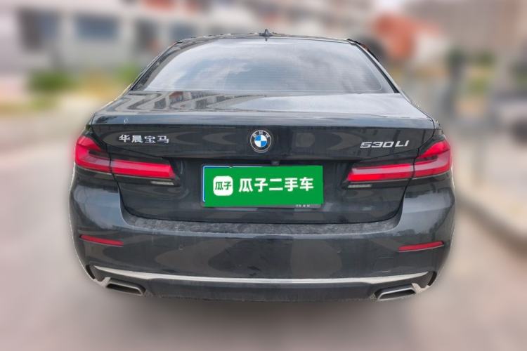 Used BMW 5 Series 2022 Second Facelift 530Li Luxury Edition Premium Package Rear