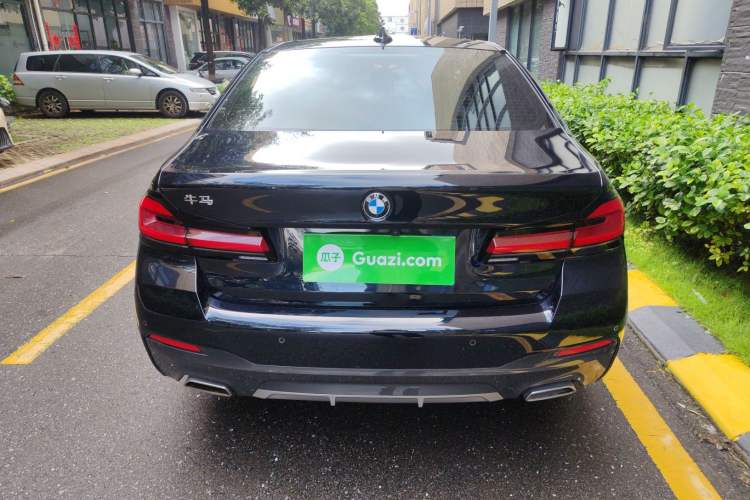 Used BMW 5 Series 2022 Second Facelift 530Li Luxury Version M Sport Package Rear