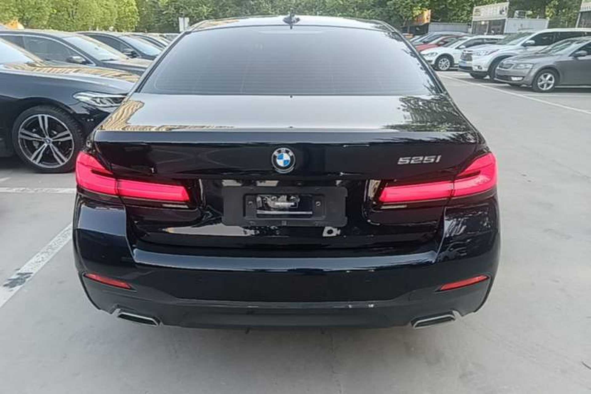 Used BMW 5 Series 2022 Second Facelift 525i M Sport Package Rear