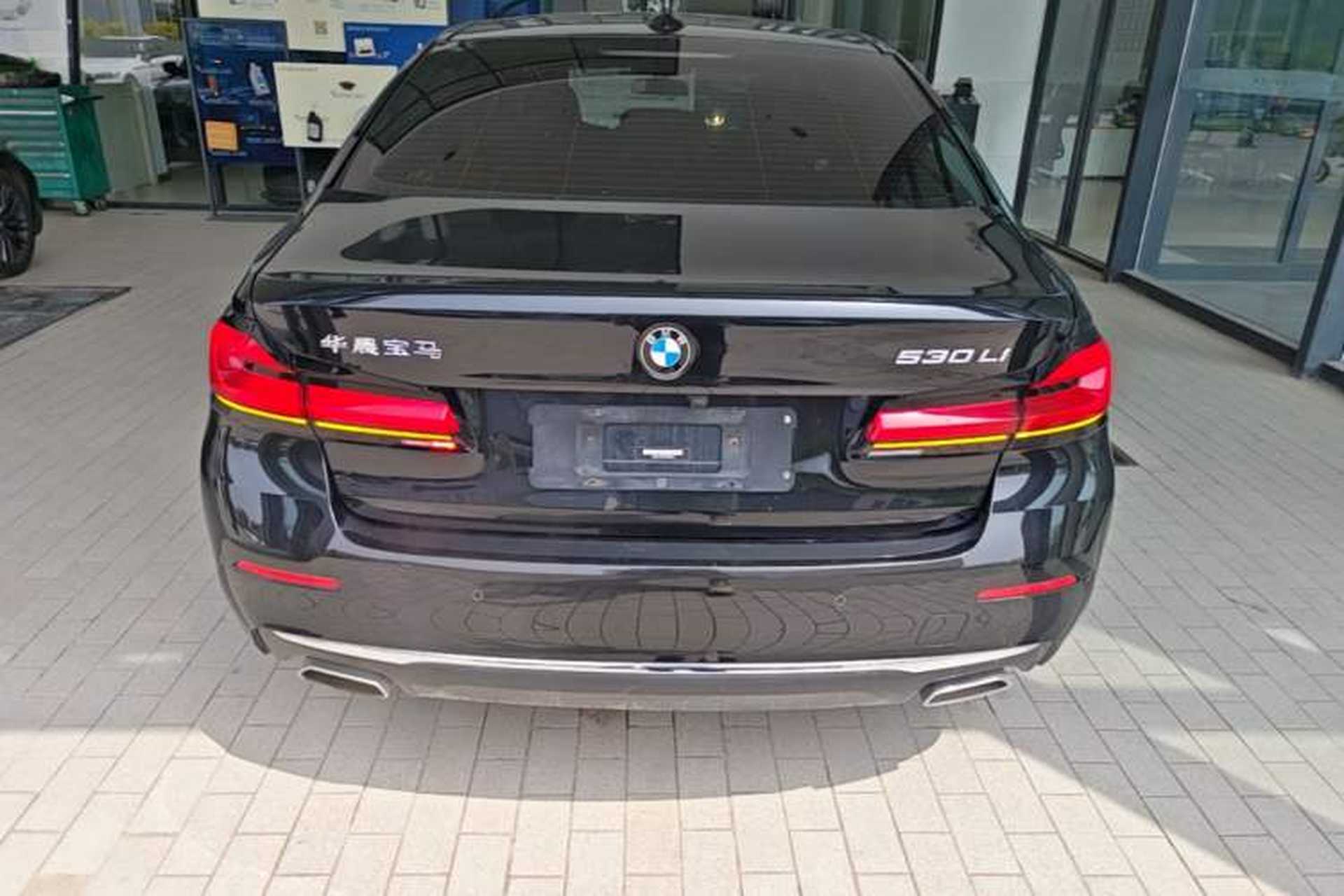 Used BMW 5 Series 2022 Second Facelift 530Li Leading Edition Luxury Package Rear