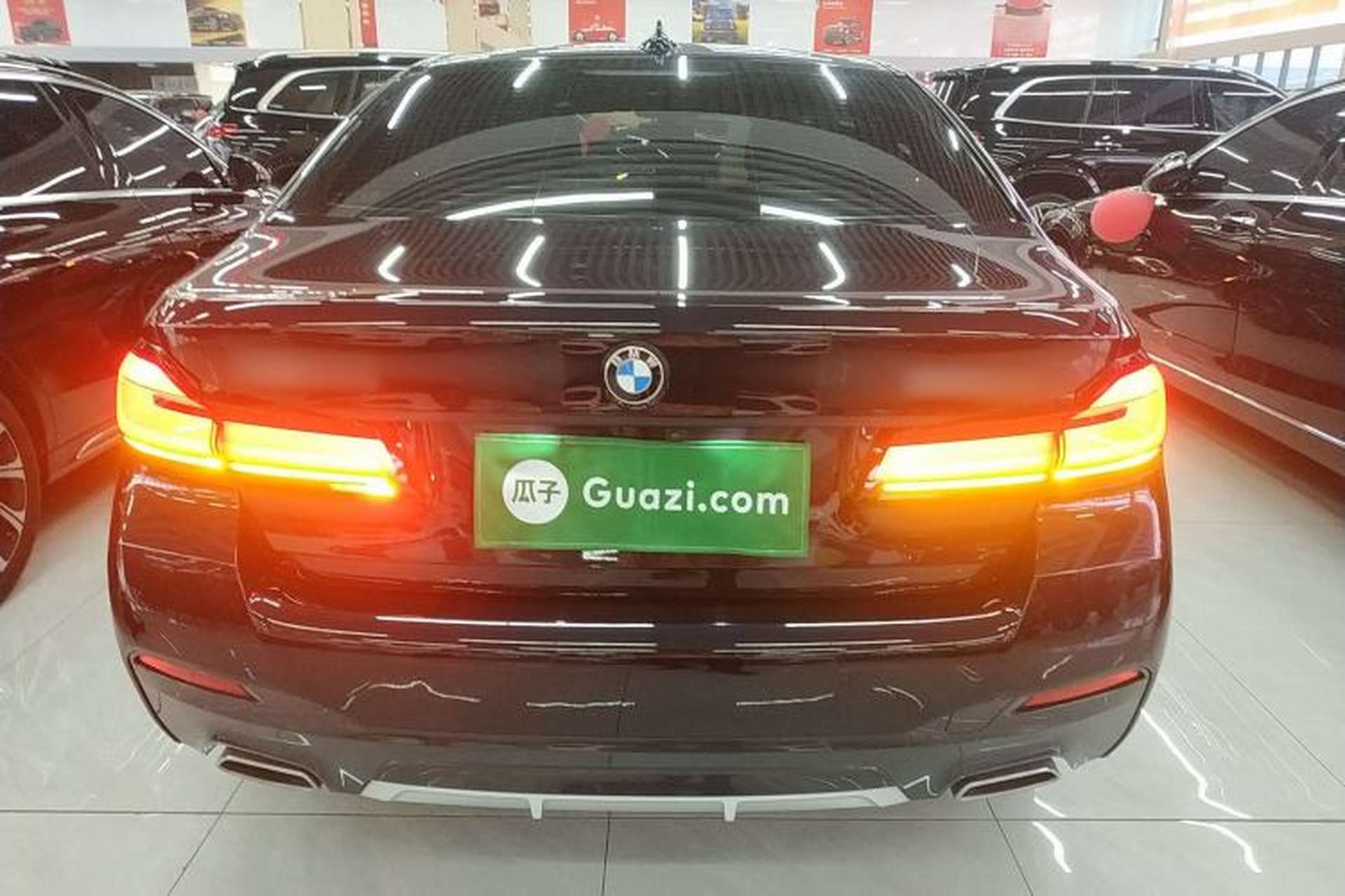Used BMW 5 Series 2022 Second Facelift 525Li M Sport Package Rear