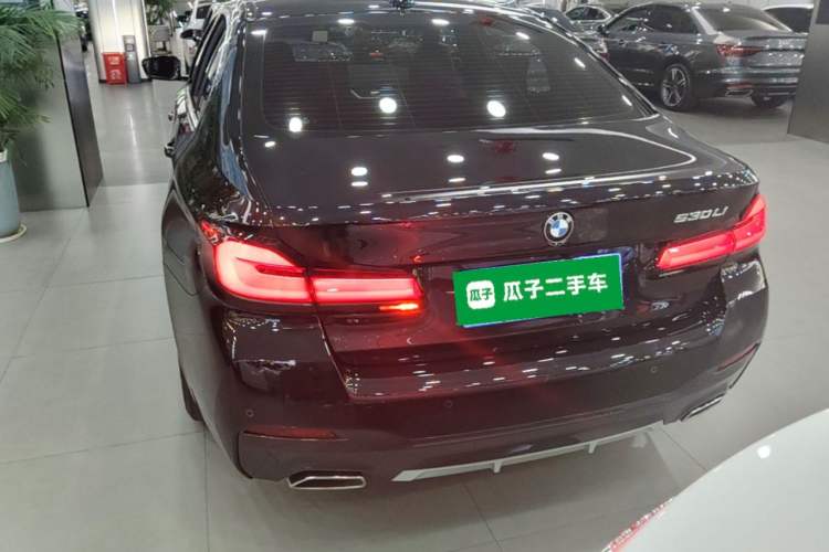 Used BMW 5 Series 2022 Second Facelift 525Li M Sport Package Rear