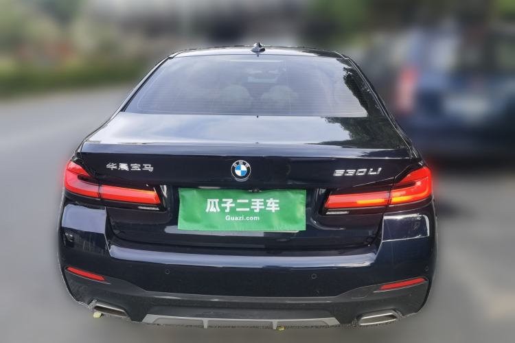 Used BMW 5 Series 2022 Second Facelift 530Li Luxury Version M Sport Package Rear