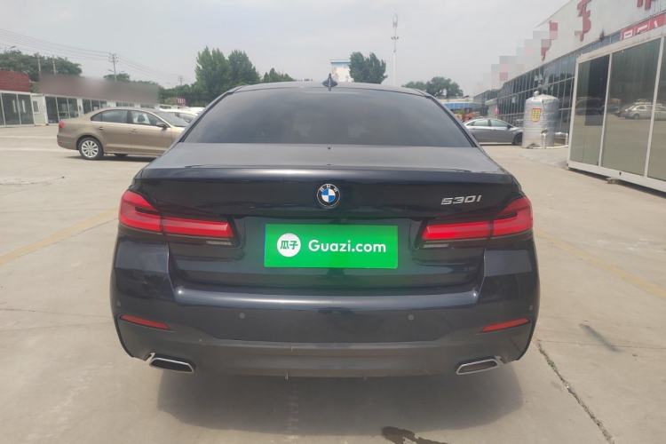 Used BMW 5 Series 2022 Second Facelift 530i M Sport Package Rear