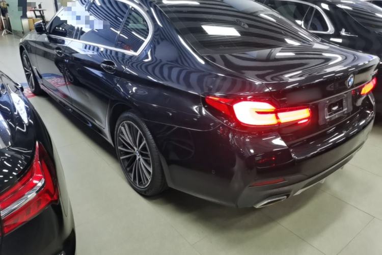 Used BMW 5 Series 2022 Restyled 530Li Leading Edition M Sport Package Rear Left 45 Deg