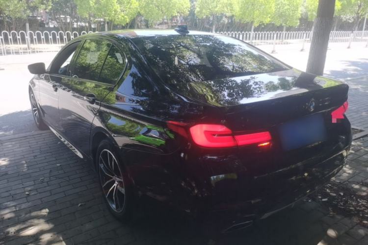 Used BMW 5 Series 2022 Restyled 525Li M Sport Package Rear Left 45 Deg
