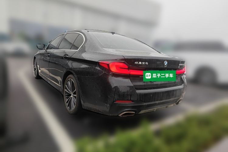 Used BMW 5 Series 2022 530Li Leading Model M Sport Package Rear Left 45 Deg
