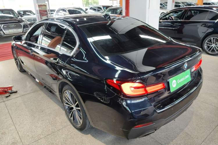 Used BMW 5 Series 2022 Restyled 530Li Leading Edition M Sport Package Rear Left 45 Deg