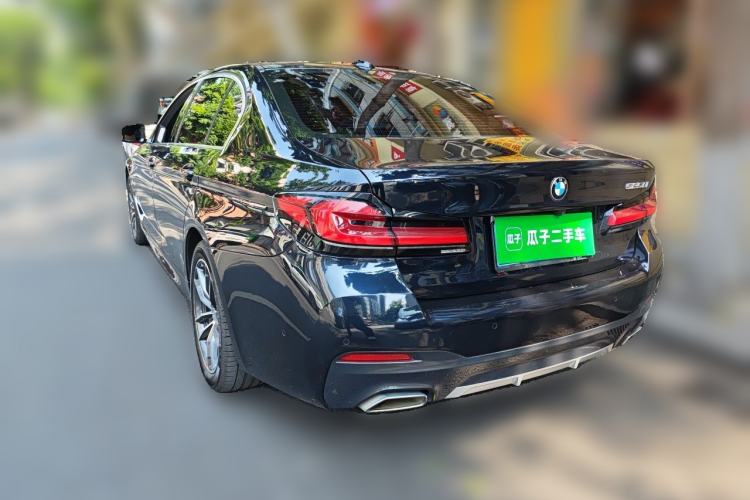 Used BMW 5 Series 2022 Restyled 525Li M Sport Package Rear Left 45 Deg