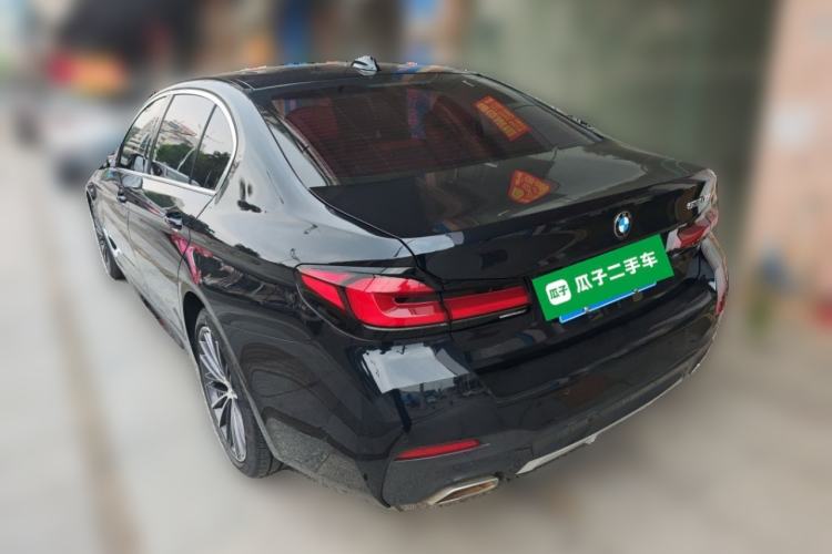 Used BMW 5 Series 2022 Restyled 530Li Leading Edition M Sport Package Rear Left 45 Deg