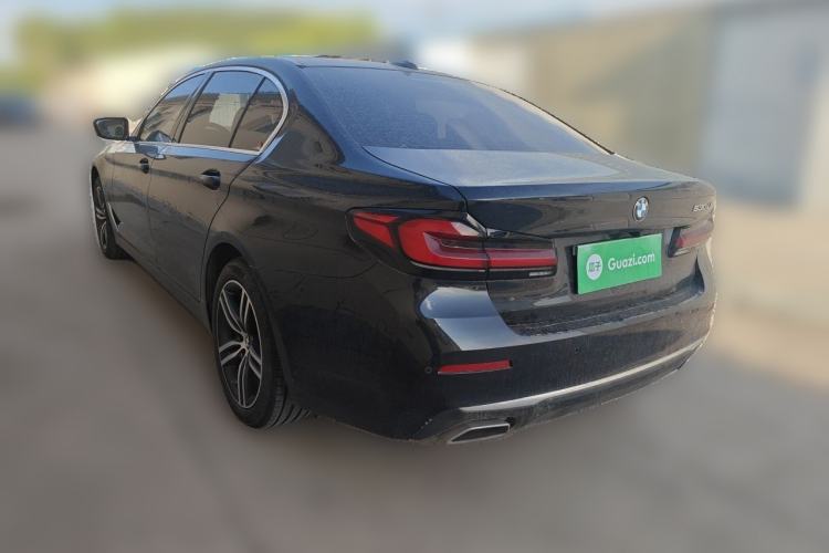Used BMW 5 Series 2022 Updated 530Li Leading Edition Luxury Package Rear Left 45 Deg