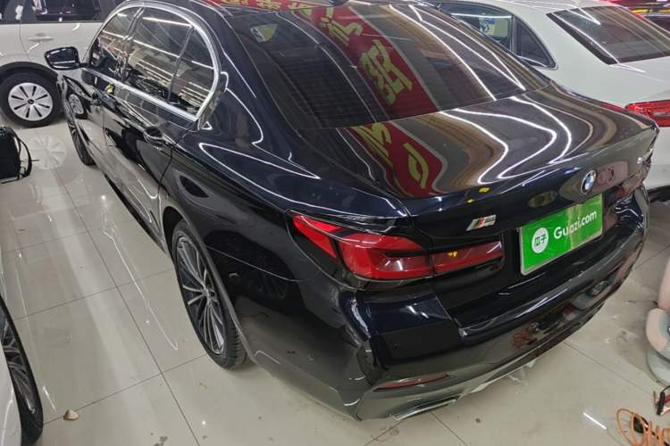 Used BMW 5 Series 2022 Restyled 530Li Leading Edition M Sport Package Rear Left 45 Deg