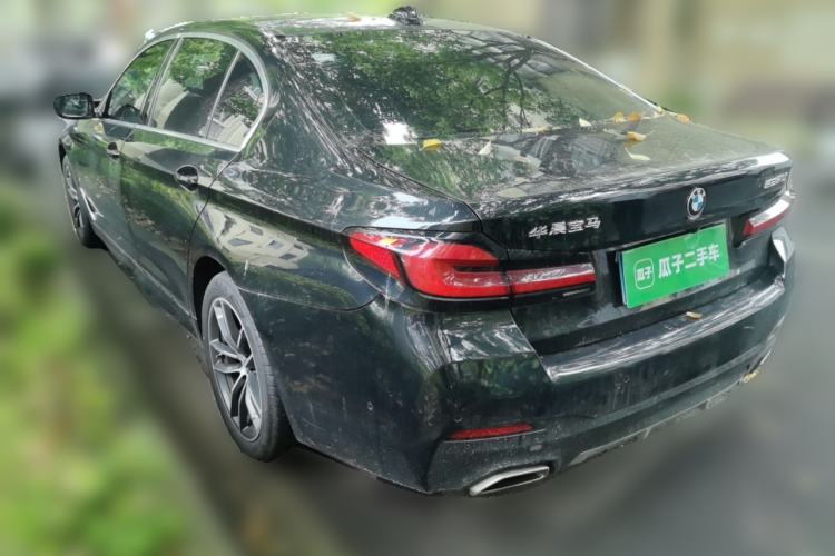 Used BMW 5 Series 2022 Restyled 525Li M Sport Package Rear Left 45 Deg