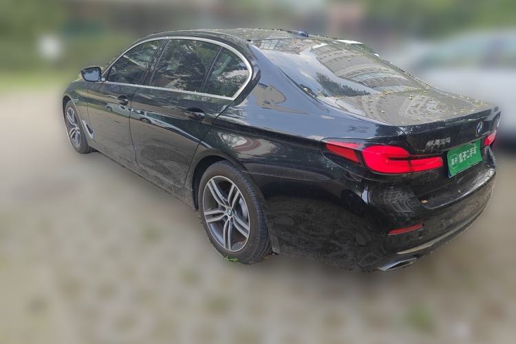 Used BMW 5 Series 2022 Updated 530Li Leading Edition Luxury Package Rear Left 45 Deg
