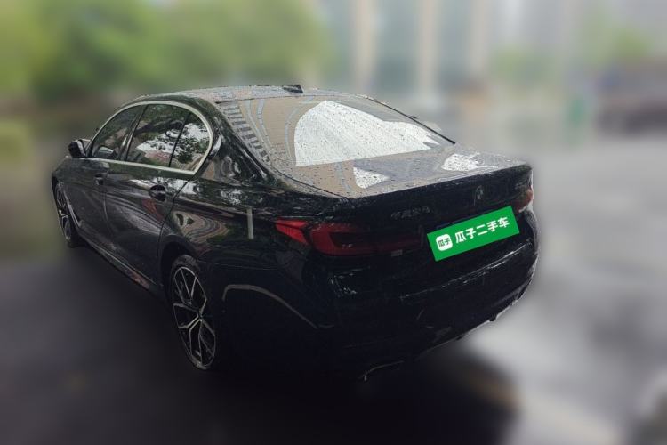Used BMW 5 Series 2022 Second Facelift 530Li Luxury Version M Sport Package Rear Left 45 Deg