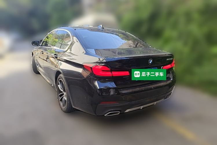 Used BMW 5 Series 2022 Restyled 525Li M Sport Package Rear Left 45 Deg