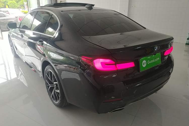 Used BMW 5 Series 2022 Revised Version 3 530Li Luxury Edition M Sport Package Rear Left 45 Deg