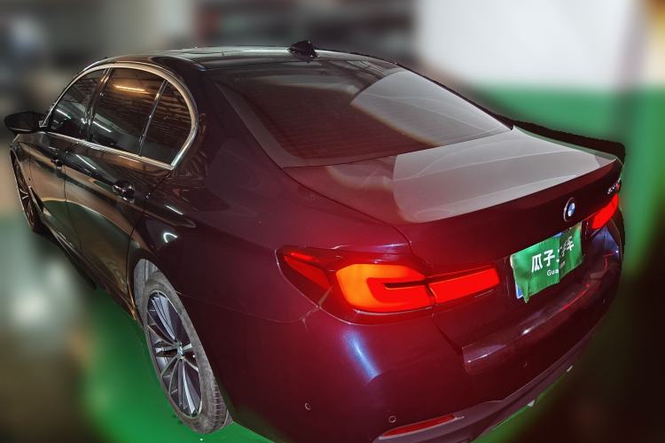 Used BMW 5 Series 2022 Restyled 530Li Leading Edition M Sport Package Rear Left 45 Deg