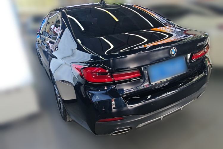 Used BMW 5 Series 2022 Second Facelift 525Li M Sport Package Rear Left 45 Deg