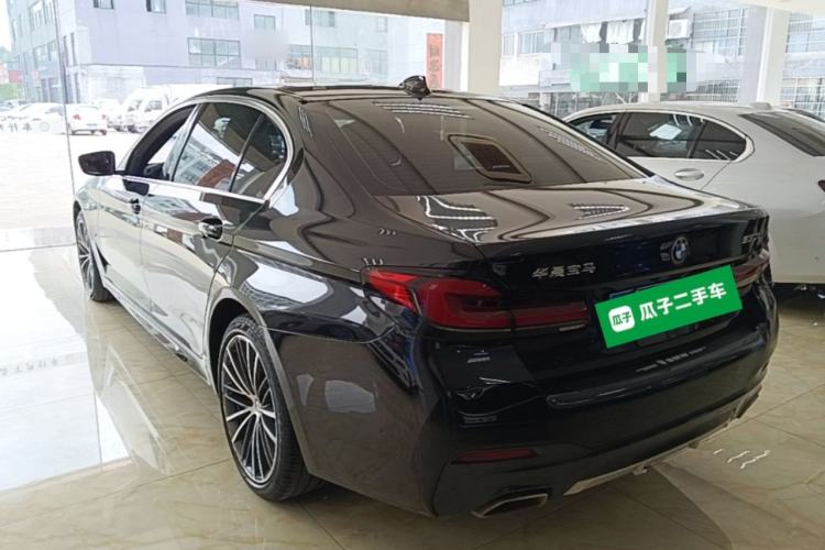 Used BMW 5 Series 2022 Restyled 530Li Leading Edition M Sport Package Rear Left 45 Deg