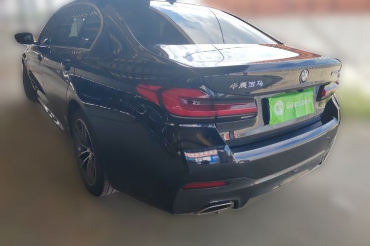 Used BMW 5 Series 2022 Restyled 525Li M Sport Package Rear Left 45 Deg