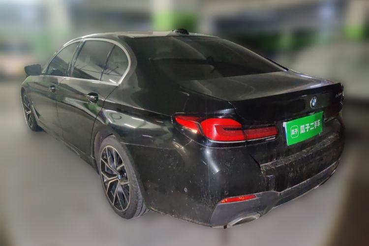 Used BMW 5 Series 2022 Restyled 530Li Luxury Edition M Sport Package Rear Left 45 Deg