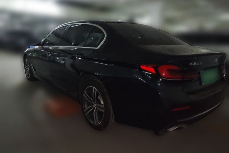 Used BMW 5 Series 2022 Second Facelift 530Li Leading Edition Luxury Package Rear Left 45 Deg