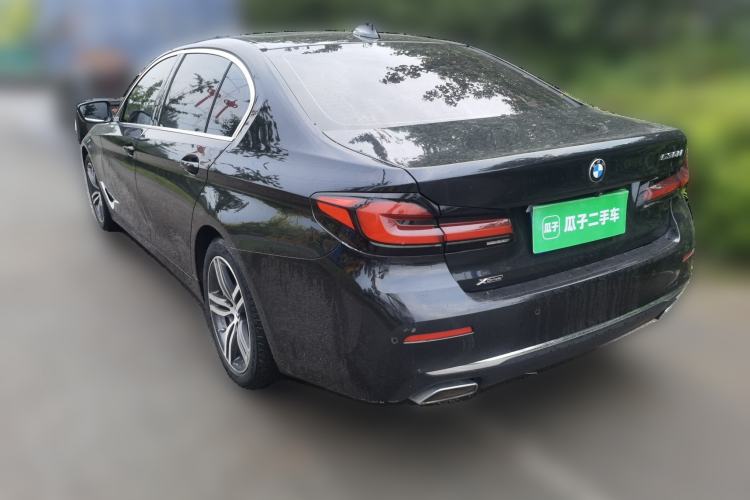 Used BMW 5 Series 2022 530Li xDrive Luxury Package Rear Left 45 Deg