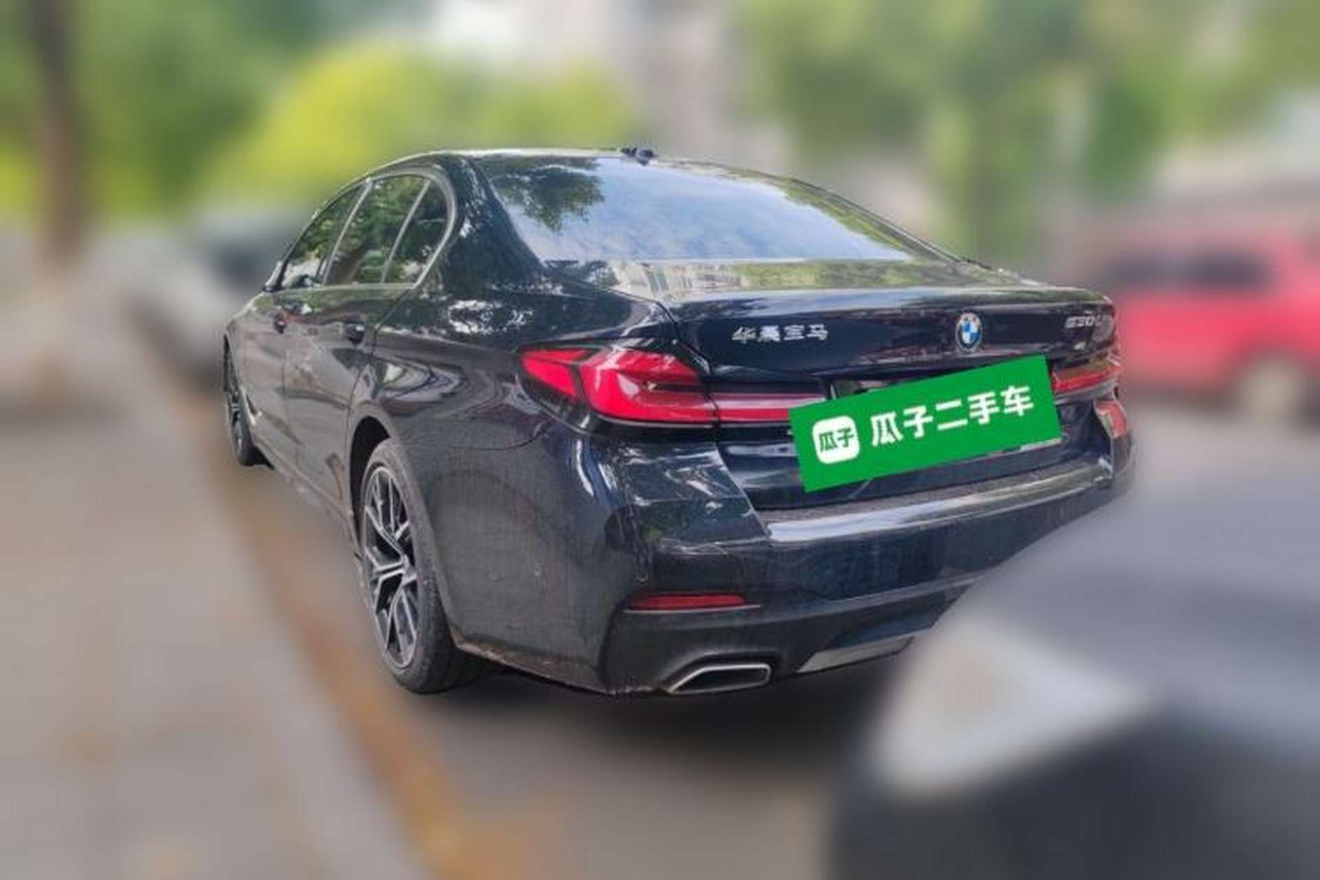 Used BMW 5 Series 2022 Revised Version 3 530Li Luxury Edition M Sport Package Rear Left 45 Deg