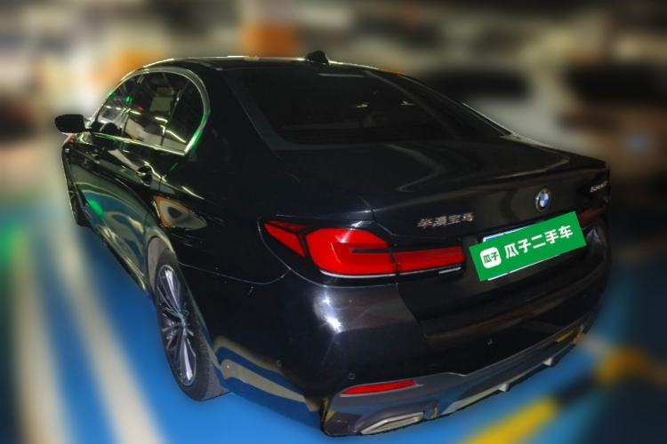 Used BMW 5 Series 2022 530Li Leading Model M Sport Package Rear Left 45 Deg