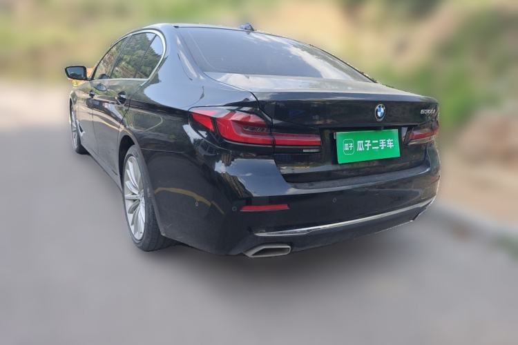Used BMW 5 Series 2022 Revised Version 3 530Li Luxury Edition Premium Package Rear Left 45 Deg