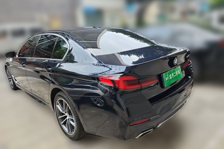Used BMW 5 Series 2022 Restyled 525Li M Sport Package Rear Left 45 Deg