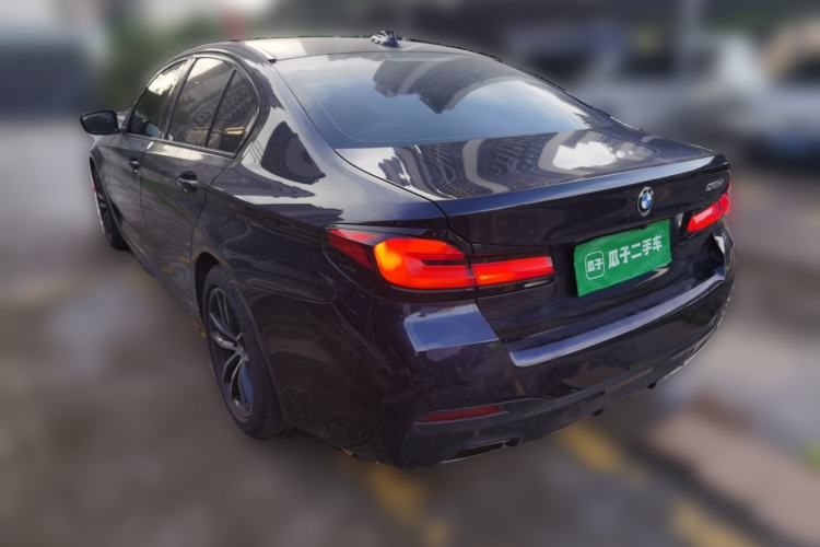 Used BMW 5 Series 2022 Restyled 525i M Sport Package Rear Left 45 Deg
