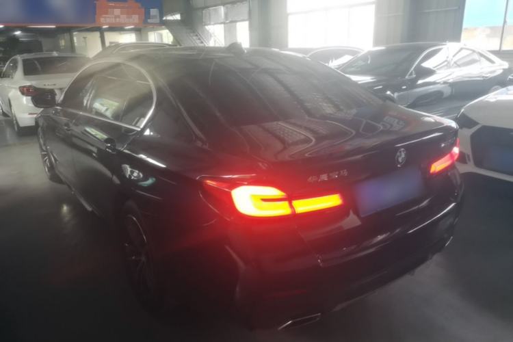 Used BMW 5 Series 2022 Restyled 525Li M Sport Package Rear Left 45 Deg