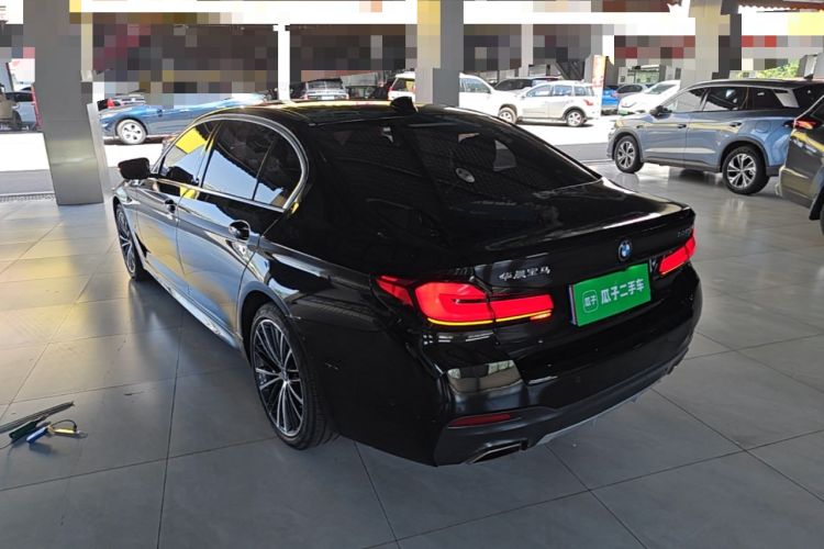 Used BMW 5 Series 2022 Restyled 530Li Leading Edition M Sport Package Rear Left 45 Deg